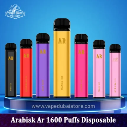 Arabisk Ar 1600 Puffs Disposable