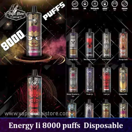 Energy Ii 8000 puffs Disposable