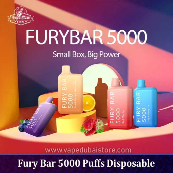 Fury Bar 5000 Puffs Disposable