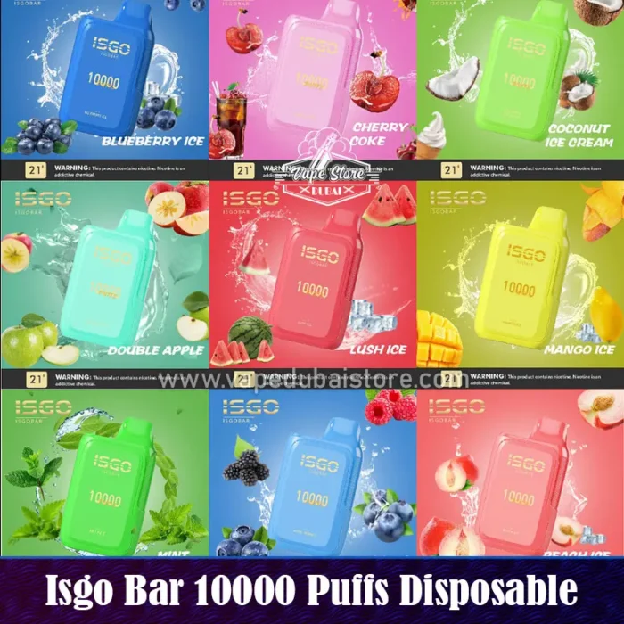 Isgo Bar 10000 Puffs Disposable