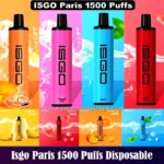 Isgo Paris 1500 Puffs Disposable
