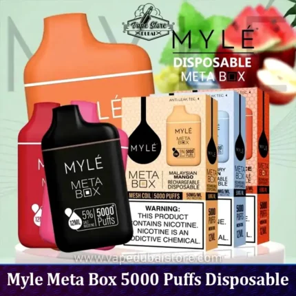 Myle Meta Box 5000 Puffs Disposable