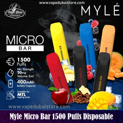 Myle Micro Bar 1500 Puffs Disposable