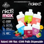 Naked 100 Max 4500 Puffs Disposable