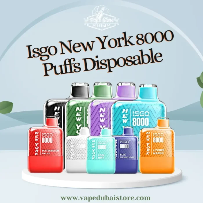 Isgo New York 8000 Puffs Disposable