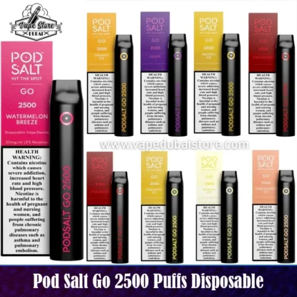 Pod Salt Go 2500 Puffs Disposable