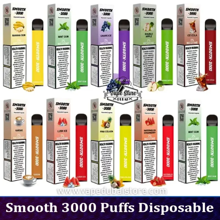 Smooth 3000 Puffs Disposable