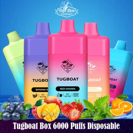 Tugboat Box 6000 Puffs Disposable
