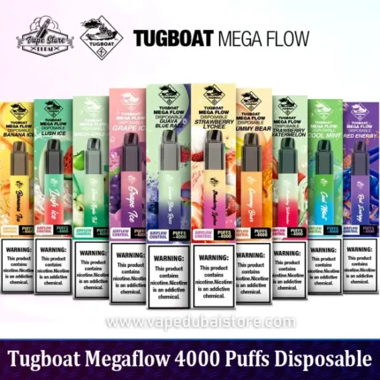 Tugboat Megaflow 4000 Puffs