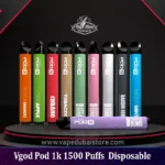 Vgod Pod 1k 1500 Puffs Disposable