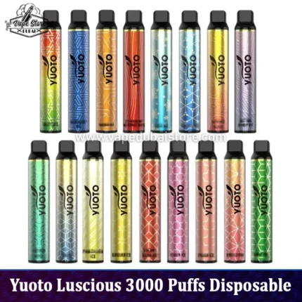 Yuoto Luscious 3000 Puffs Disposable