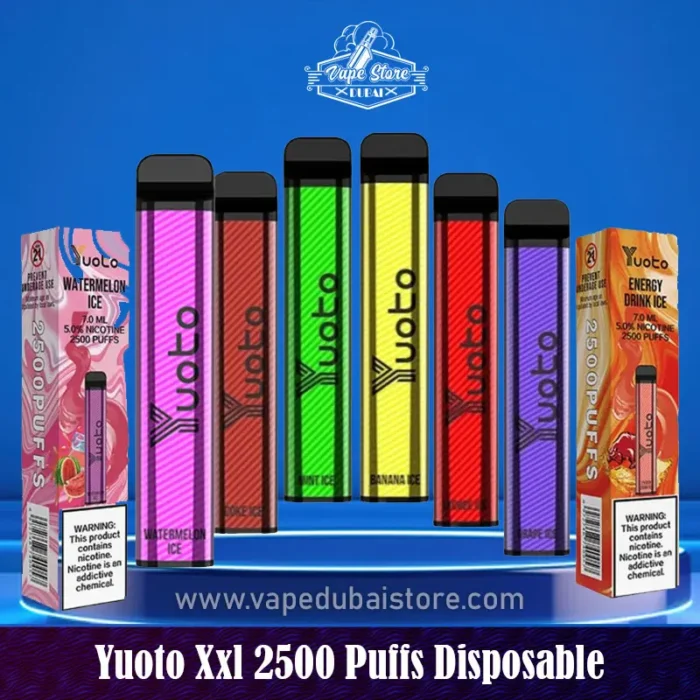 Yuoto Xxl 2500 Puffs Disposable