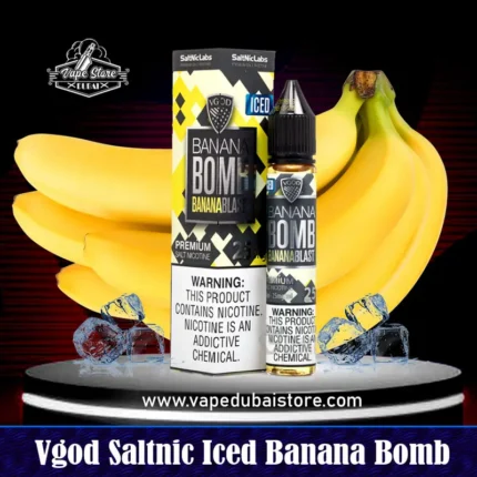 Vgod Saltnic Iced Banana Bomb 30ml