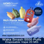 Waka Smash 5500 Puffs Disposable Vape 20 MG