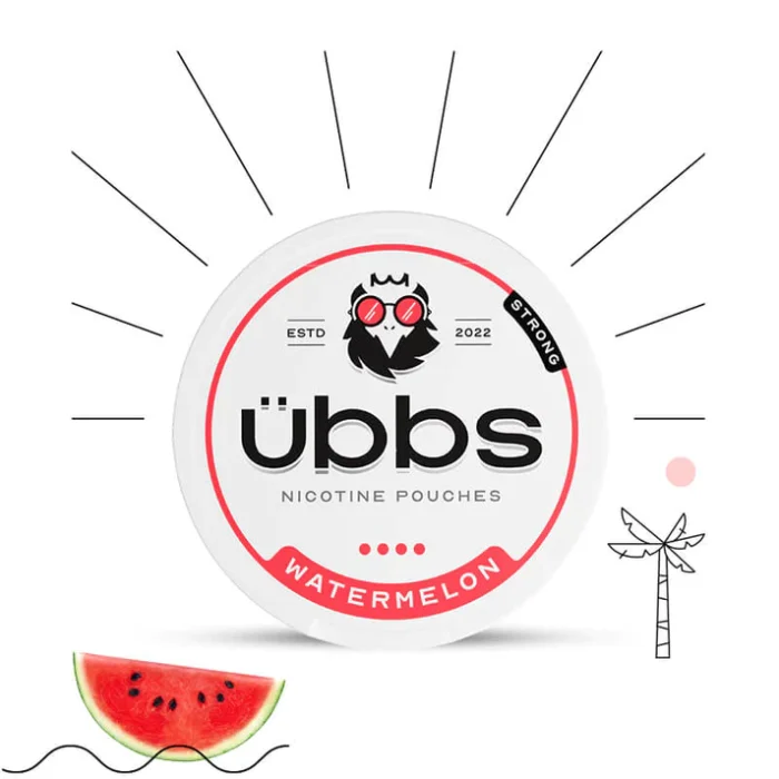 ÜBBS NICOTINE POUCHES STRONG 11-MG watermelon